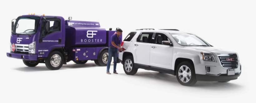 Booster Delivers Gas Directly To Your Parked Vehicle - Filling Station, transparent png download
