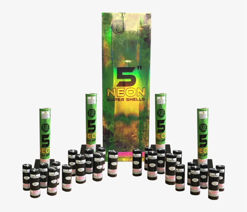 5 Neon Super Shells, transparent png download