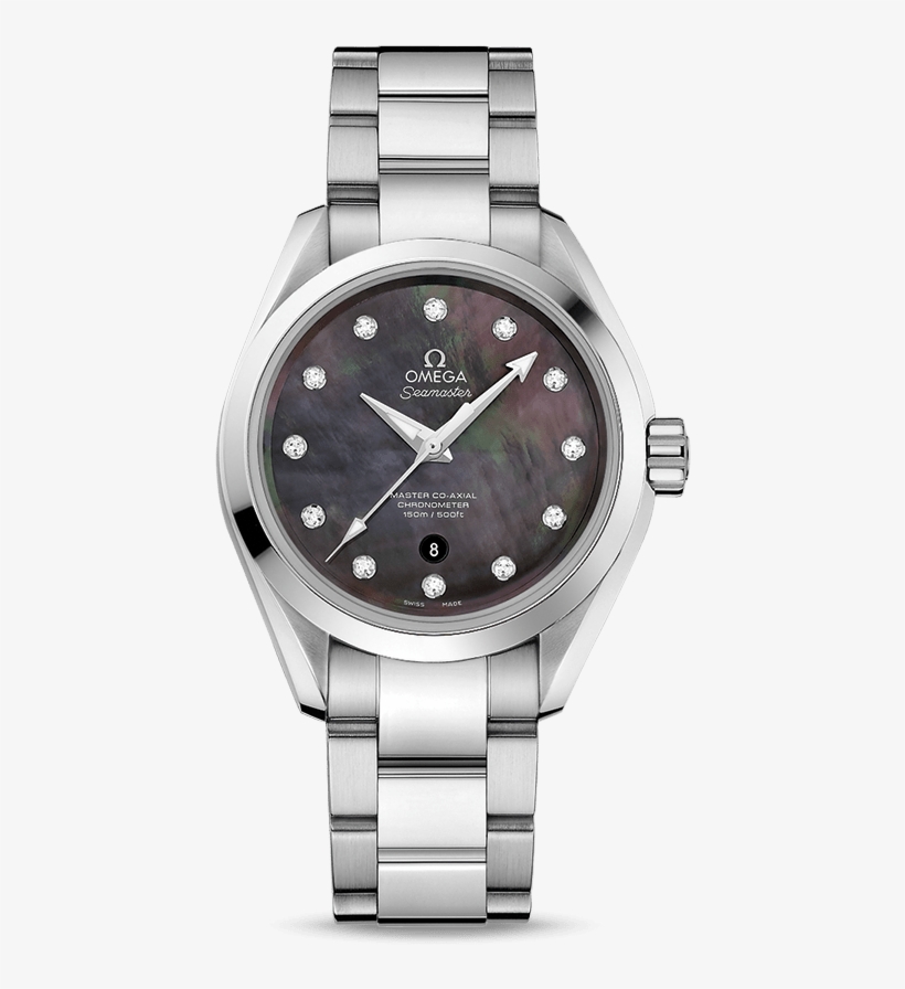 Aqua Terra 150m Omega Master Co-axial 34 Mm - Omega Seamaster Aqua Terra 150m 34mm Automatic 231.15.34.20.57.001, transparent png download