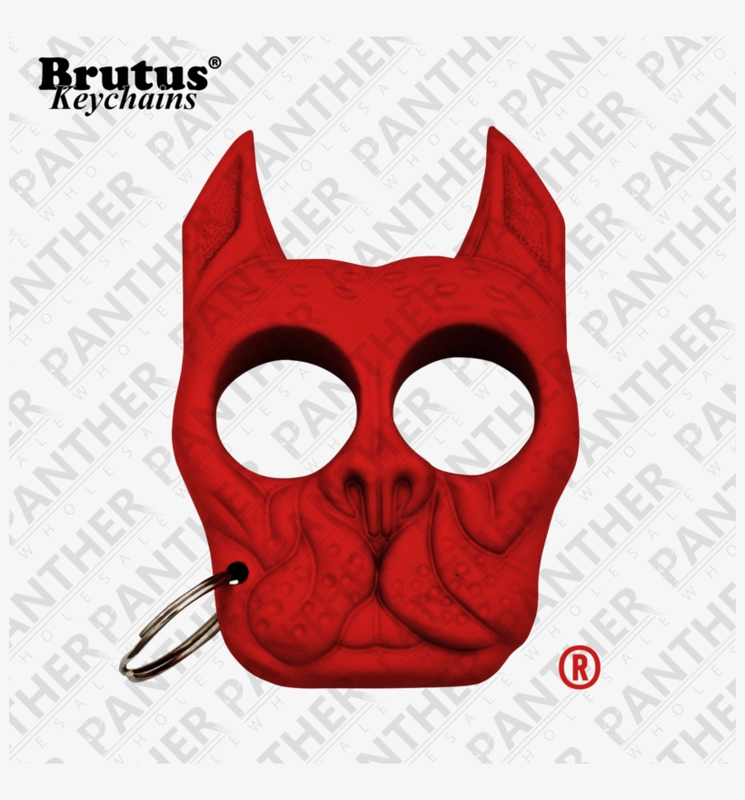 Brutus The Bull Dog - Self Defense Dog Keychain, transparent png download