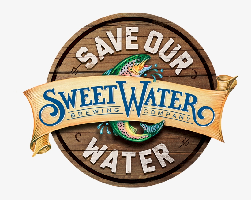 Save Our Water - Sweet Water Brewing Logo, transparent png download