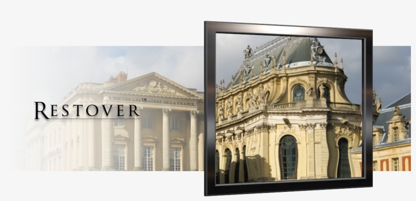 Picture Shows A Frame Size Of 36"x36" - Palace Of Versailles, transparent png download
