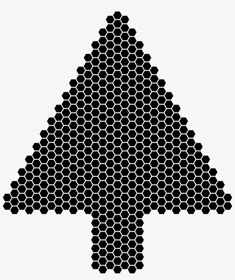 This Free Icons Png Design Of Hexagonal Abstract Christmas, transparent png download