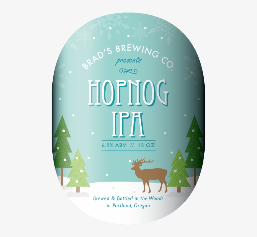 Beer Label With Necker - Label, transparent png download