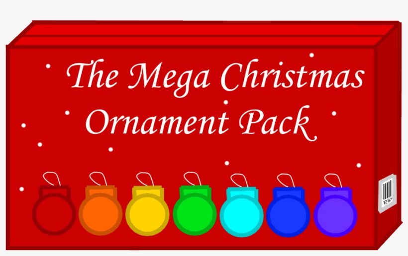 The Mega Christmas Ornament Pack Box - Glory To God Christmas, transparent png download