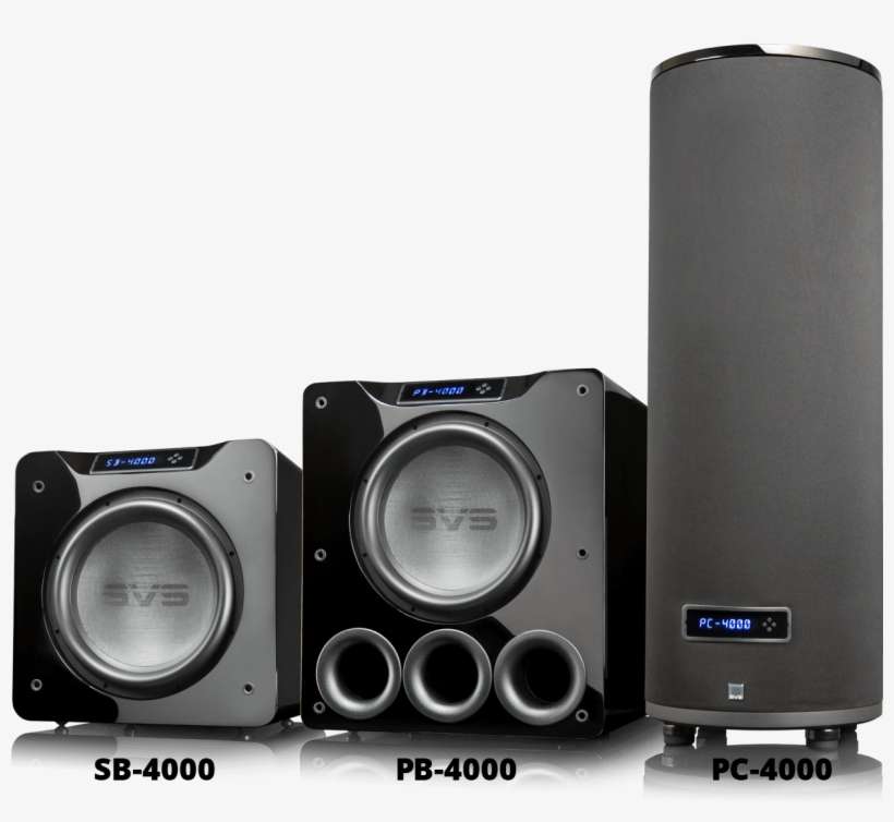 Uncompromising High-fidelity Sound - Svs 4000 Series Subwoofers, transparent png download