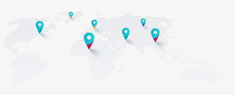 Super Saver Mama Available Globally - World Map Vector, transparent png download