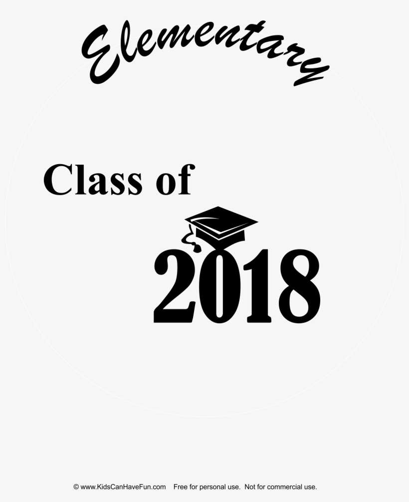 Elementary Class Of 2018 Graduation T Shirt Iron On - Class Of 2018 Graduation Star Throw Blanket, transparent png download