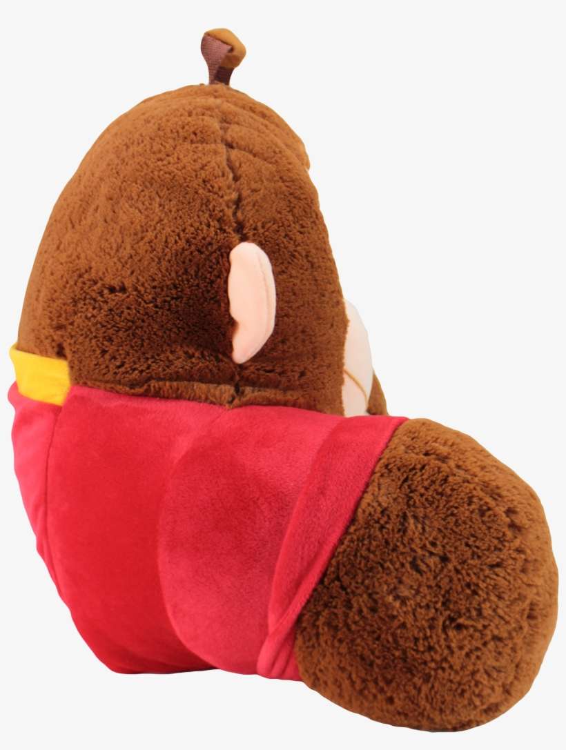 Sweet Seats Adorable Curious George Children's Plush - Animal Adventure Curious George Backrest Cushion, Brown, transparent png download