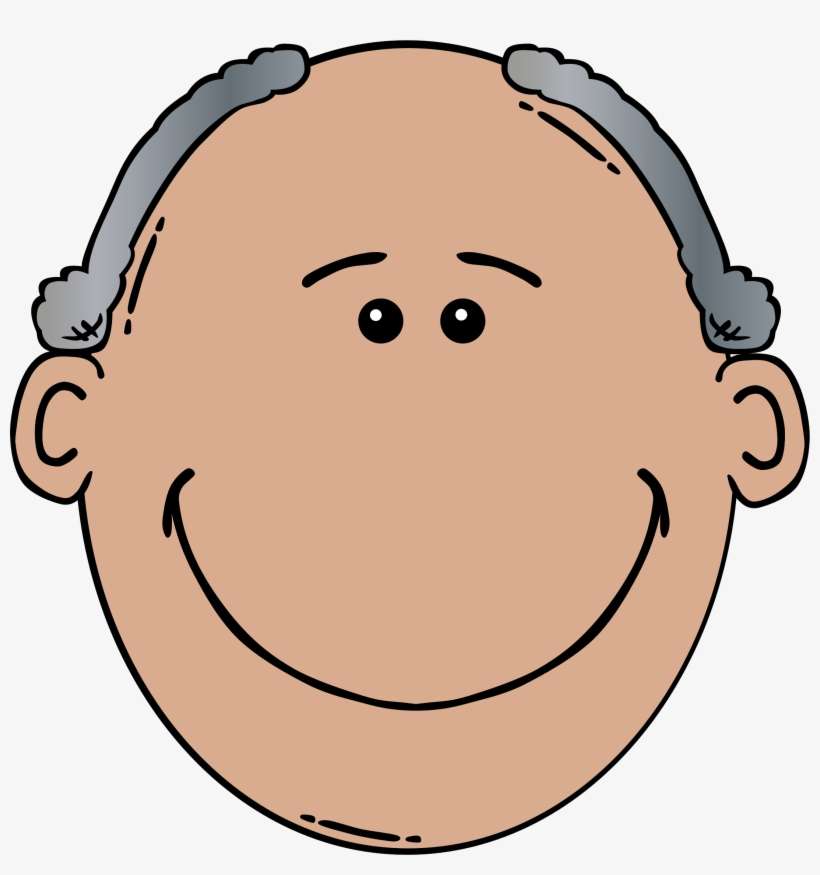 Old Man Clip Art Old Men Clipart - Old Man Face Clip Art, transparent png download