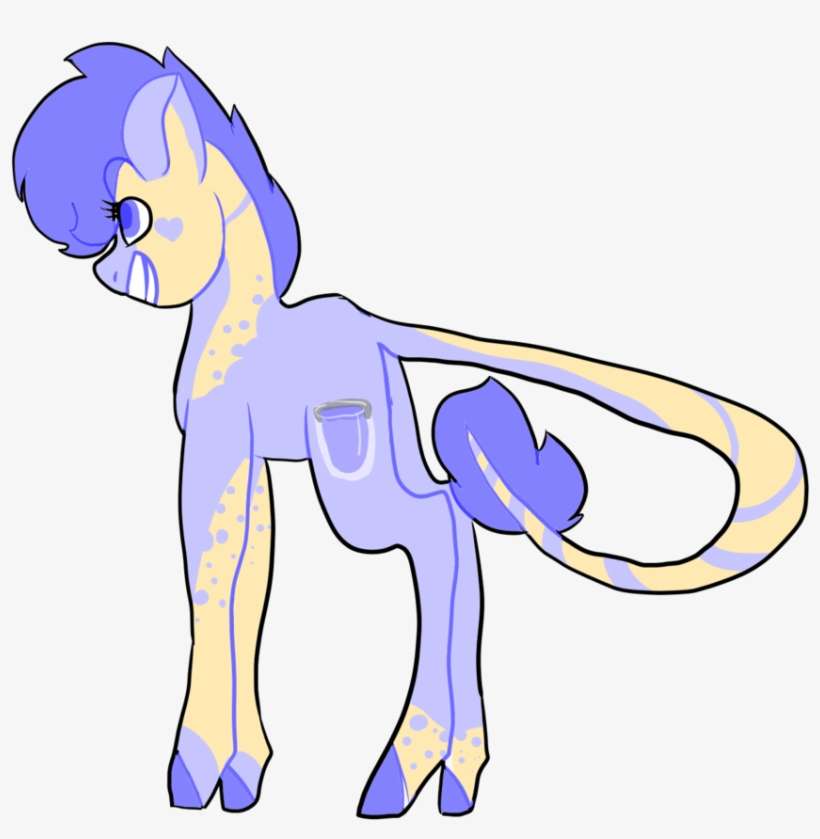 Sodadoodle, Cutie Mark, Female, Looking Back, Mare, - Cartoon, transparent png download