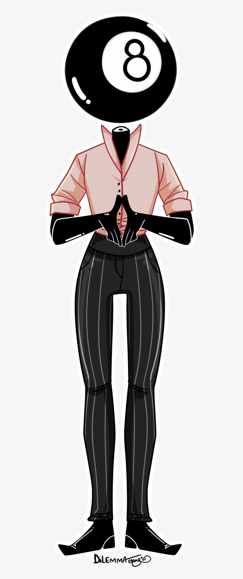 Object Heads - 8 Ball For A Head, transparent png download