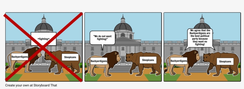 Political Cartoon - Backyardigans Storyboard, transparent png download