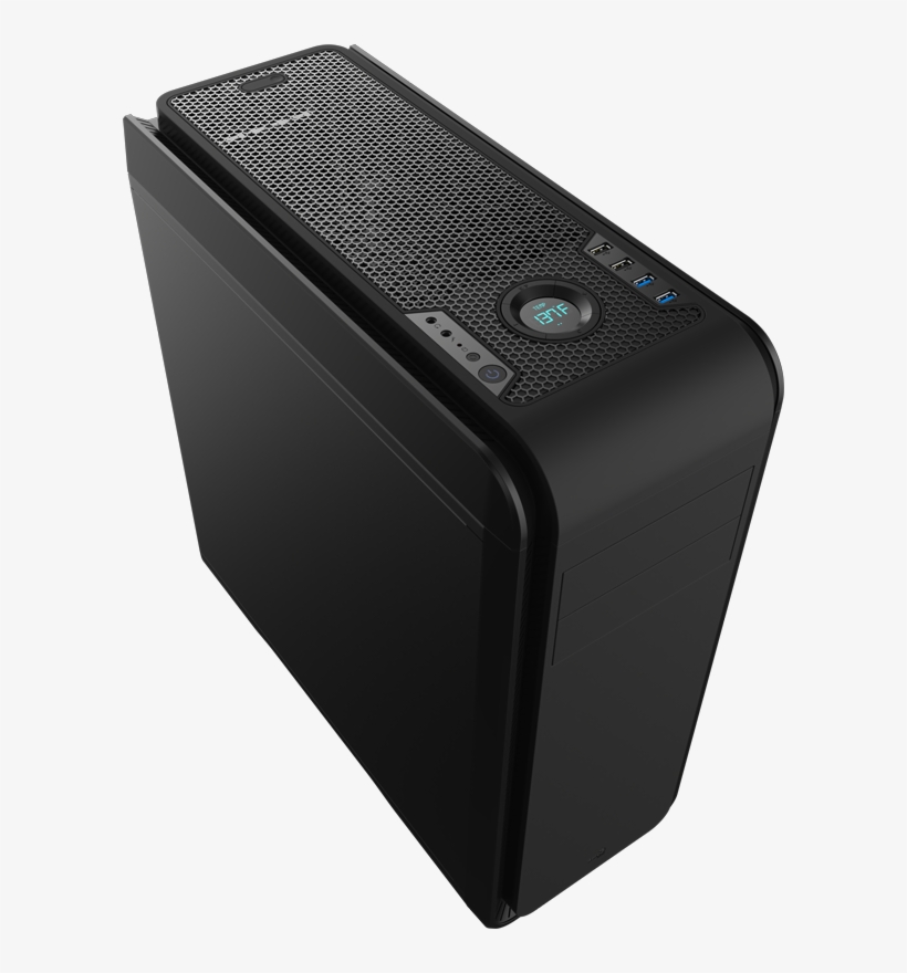 Image Not Available - Aerocool Ds-200 Window Edition Cases Ds-200 Black, transparent png download
