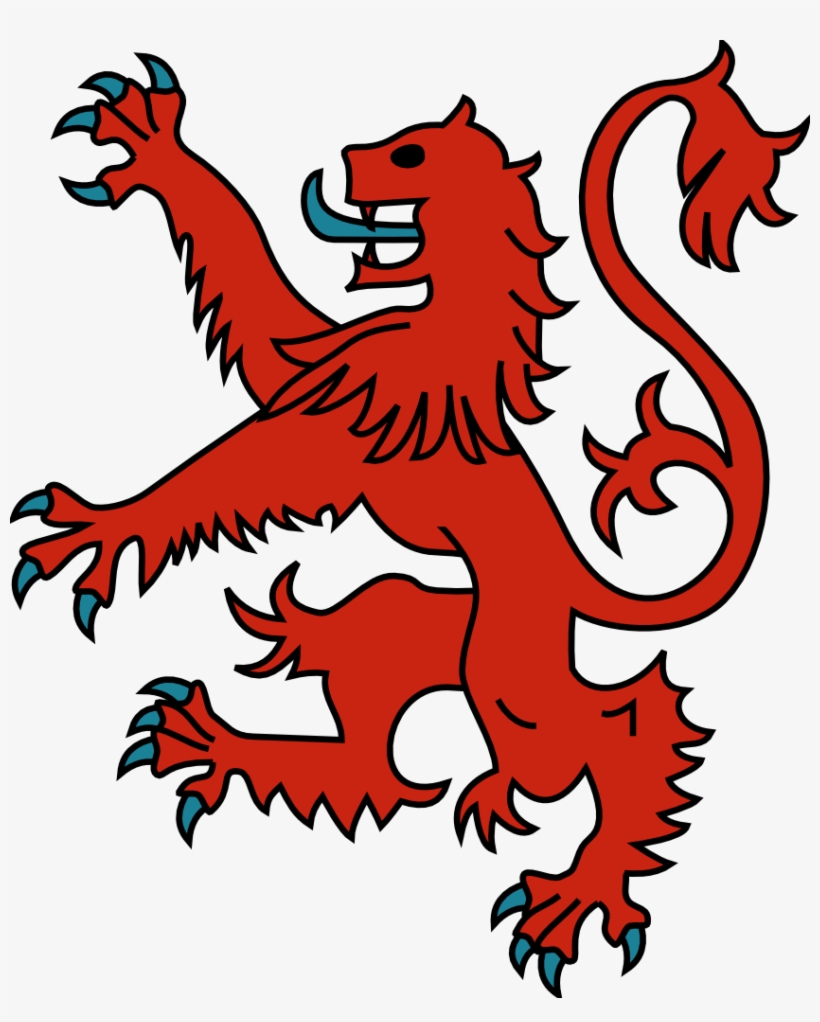 Scottish Lion Rampant Png, transparent png download