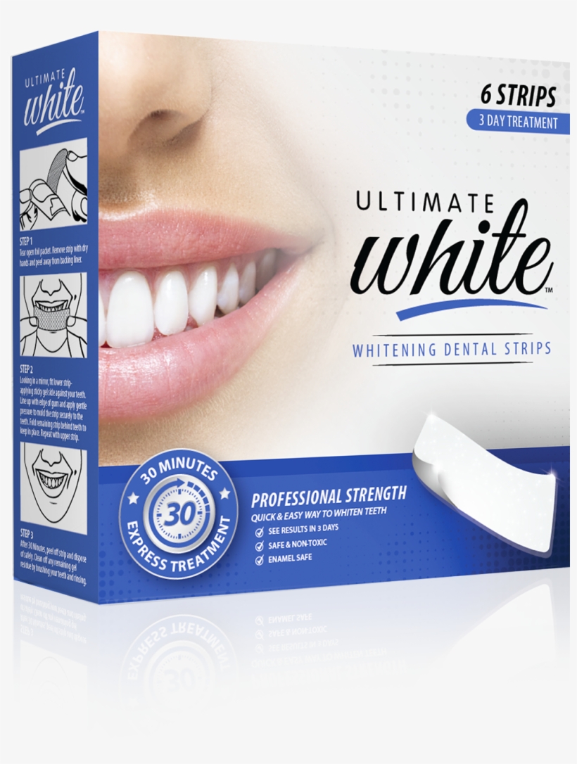 Load Image Into Gallery Viewer, Ultimate White Whitening - Ultimate White White Strips, transparent png download