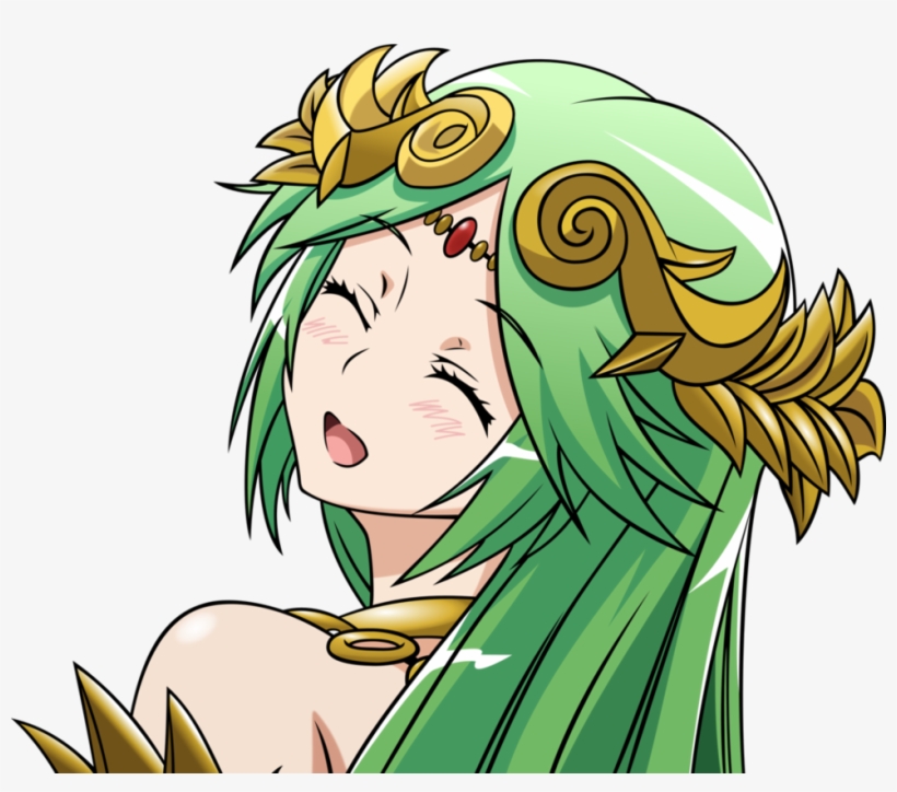 473kib, 978x816, Palutena - Kid Icarus Anime, transparent png download