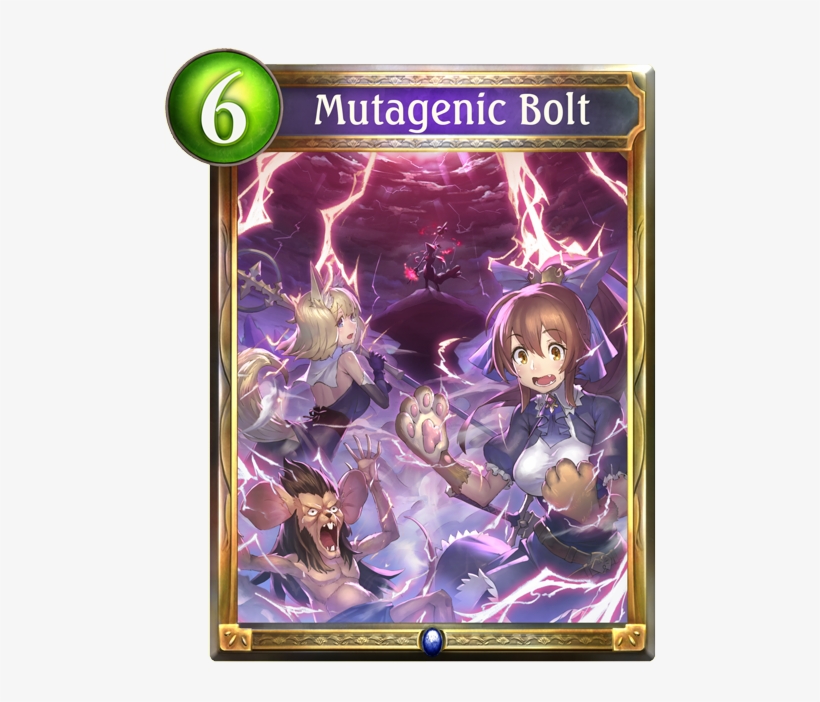 Com/image/card/en/c 104334010 20170731b - Mutagenic Bolt Art Card, transparent png download