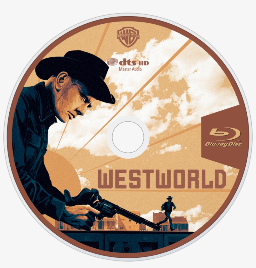 Westworld Bluray Disc Image - Westworld 1973 Poster, transparent png download