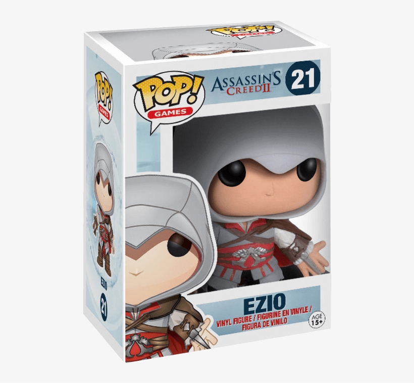 Assassins Creed Ezio Pop Figure - Pop Ezio, transparent png download
