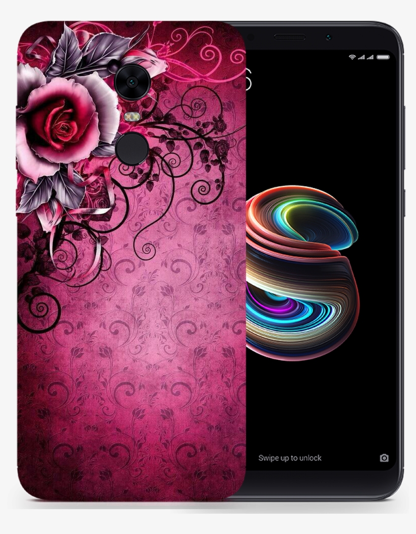 Red Rose Pattern Printed Case Cover For Redmi Note - Pretty Pink Wallpapers For Cell Phones, transparent png download