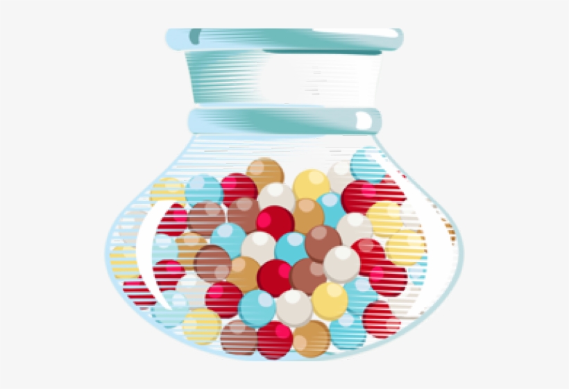 Gumball Clipart Candy Jar - Eclair And Present Danger [book], transparent png download
