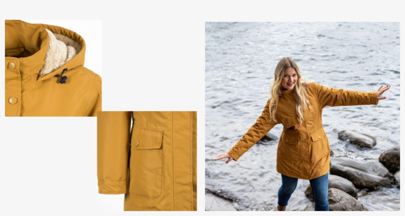 Women's Winter Coat - Girl, transparent png download