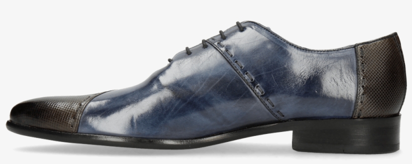 Oxford Shoes Toni 18 Dice Smoke Moroccan Blue - Leather, transparent png download