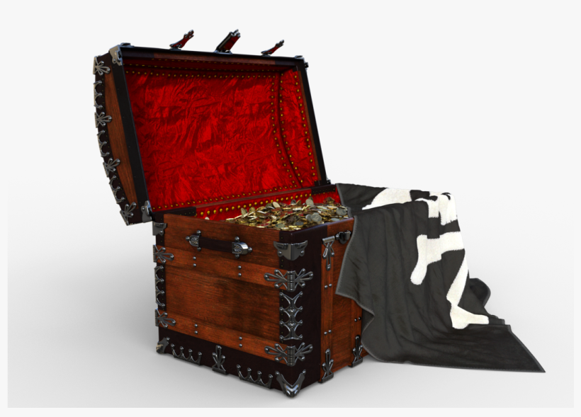 Pirate Treasure Png - Trunk, transparent png download