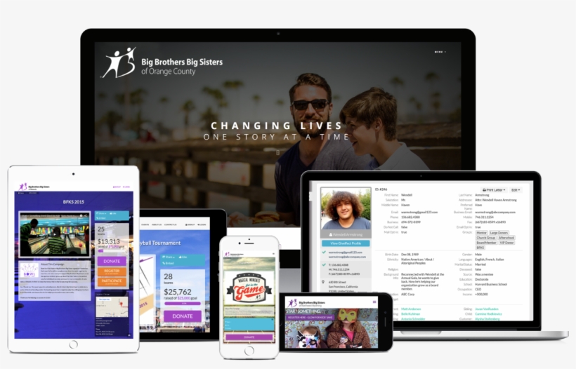 Header - Big Brothers Big Sisters, transparent png download