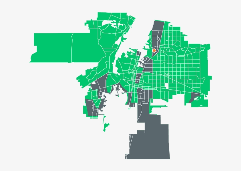 Albuquerque Food Desert Map - Albuquerque, transparent png download