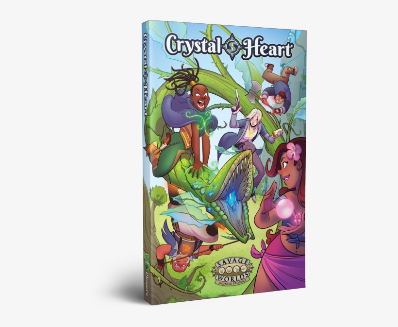 Crystal Heart Book Cover - The Crystal Heart, transparent png download