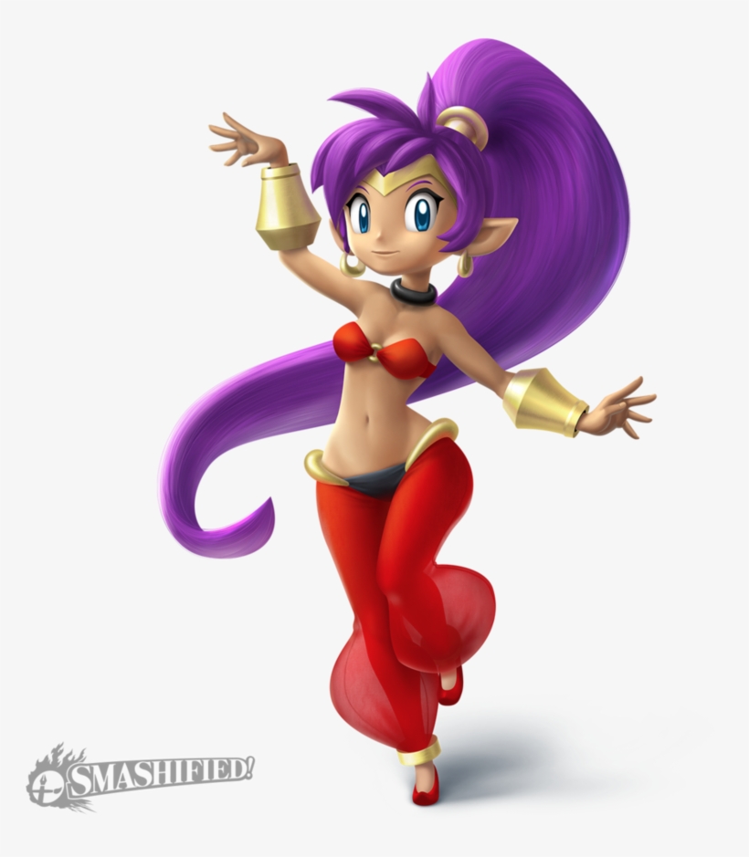 Shantae - Super Smash Bros Ultimate Logo, transparent png download
