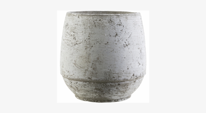 Surya Small Decorative Pot In Country Brown/white, transparent png download