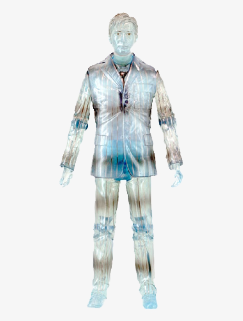 The Tenth Doctor As Hologram - Doctor Who Tenth Doctor Hologram 5-inch Action Figure, transparent png download