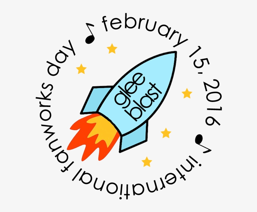 “international Fanworks Day Is February 15, - Glee, transparent png download