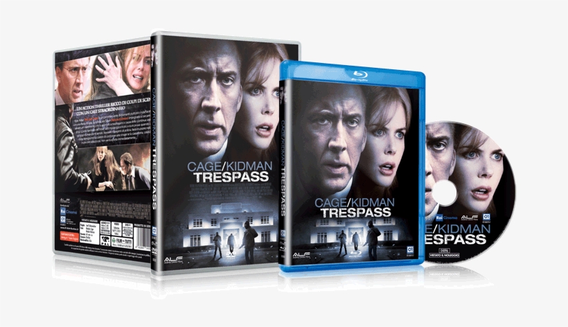Trespass<br/> Home Video Package Design - Trespass Blu Ray Blu-ray, transparent png download
