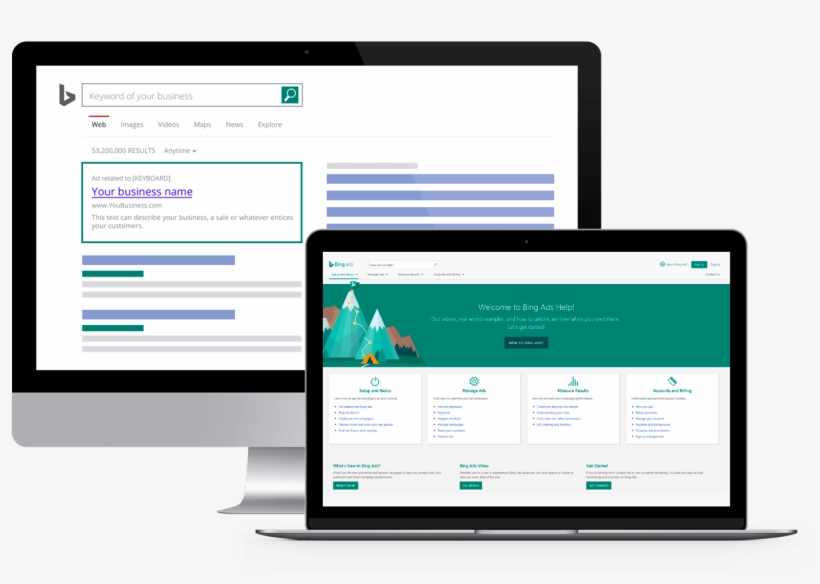 Bing Ads Is A Lot Like Google Adwords In The Way It - Search Engine Optimization, transparent png download