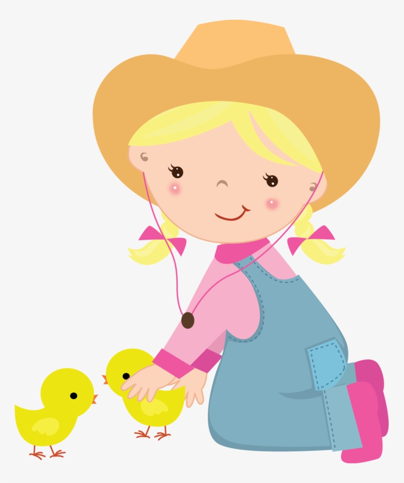 Publicado Por María José En - Granja Niña Png, transparent png download