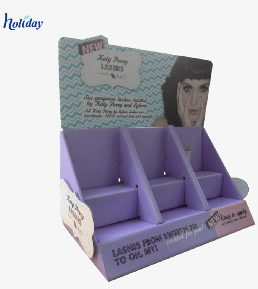 Custom Retail Shop Cardboard Table Top Display With - Cosmetics, transparent png download