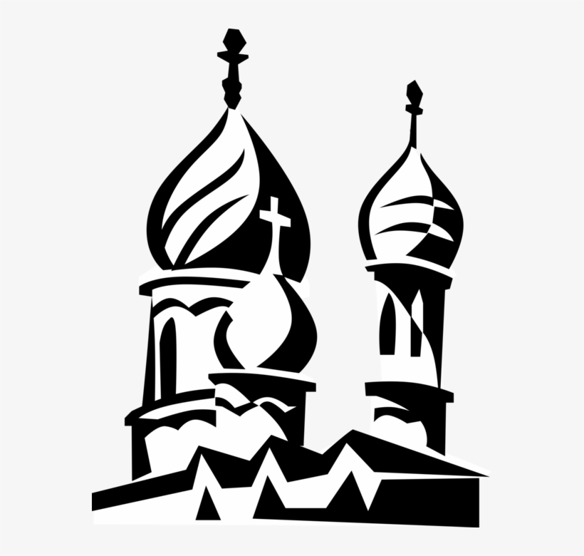 Vector Illustration Of Russian Eastern Orthodox Religion - Illustration, transparent png download