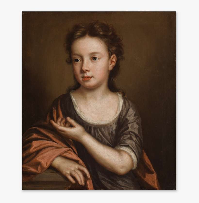 Portrait Of A Young Girl, Traditionally Identified - Portrait, transparent png download