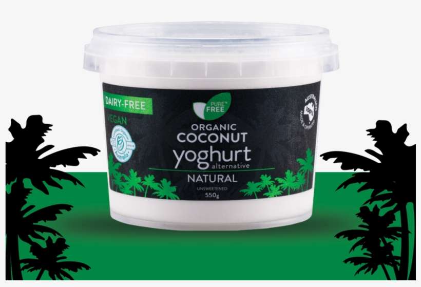 Natural - Organic Coconut Yoghurt Natural 550g, transparent png download