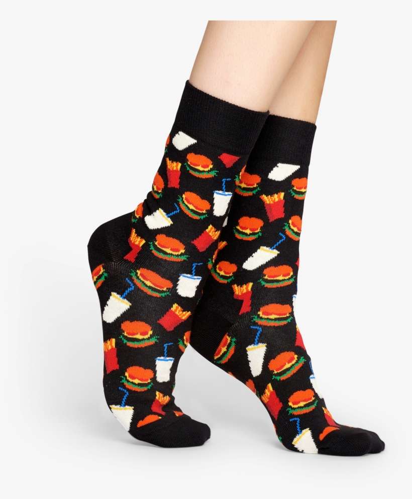 Happy Socks Burger, transparent png download