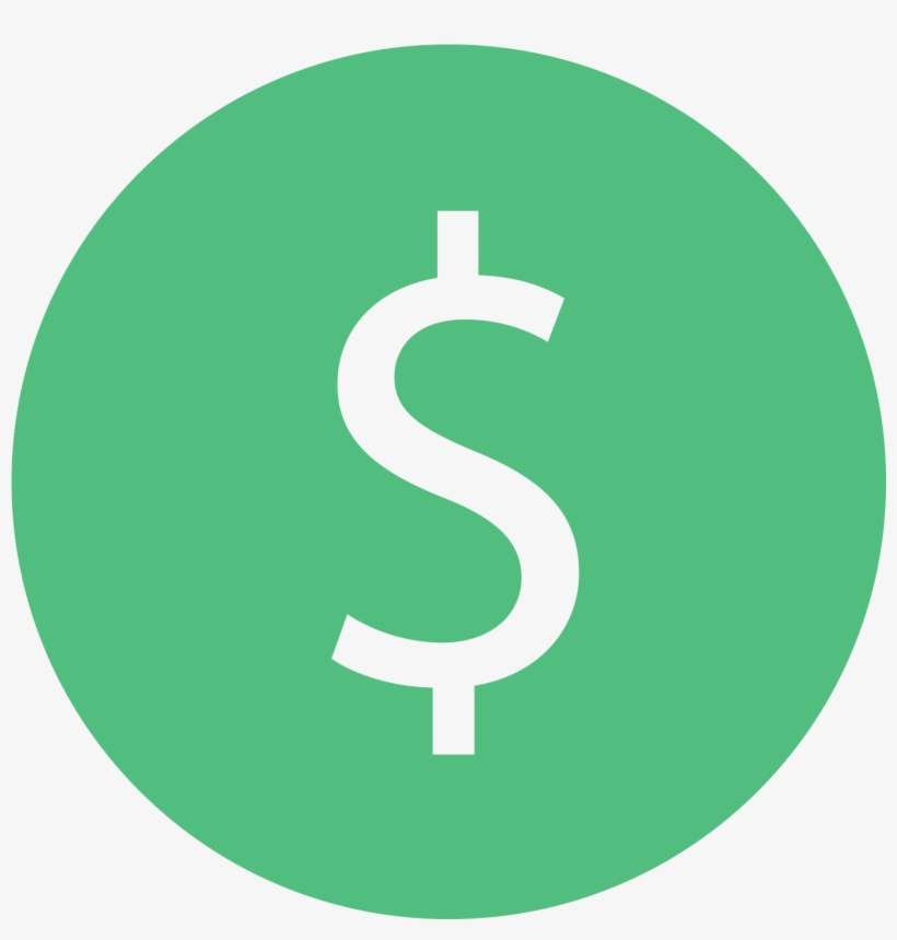 Financial Peace University - Black Dollar Sign Png, transparent png download