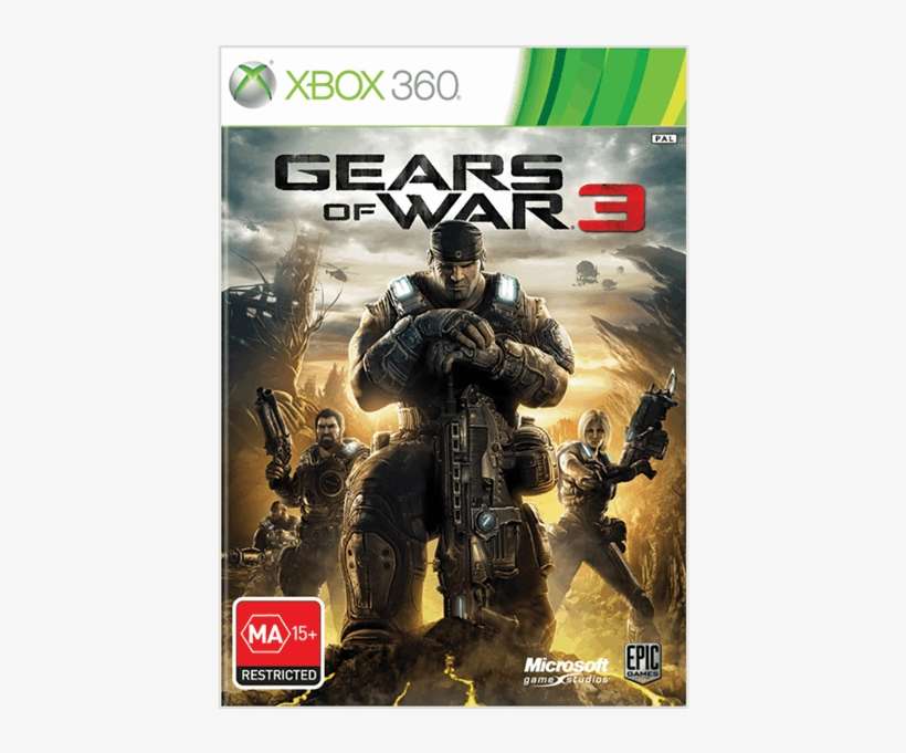 1 Of - Gears Of War 3, transparent png download