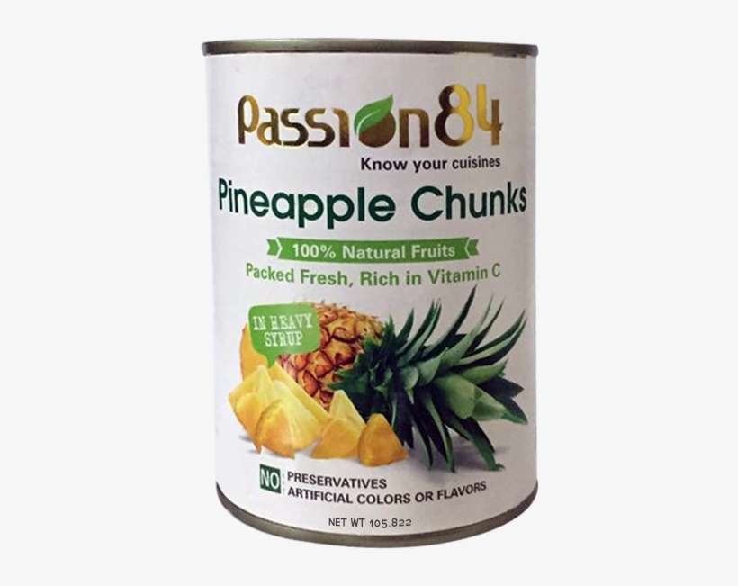 Passion84 Pineapple - Pineapple On White Background Tile Coaster, transparent png download