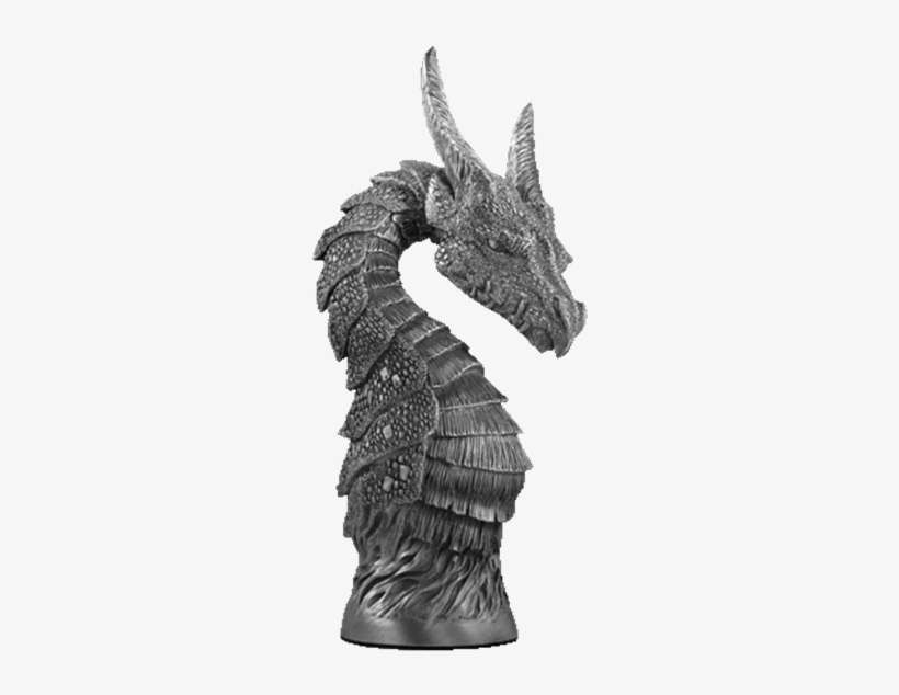 Enchanted Dragon Figurine - Knight Chess Piece Dragon, transparent png download