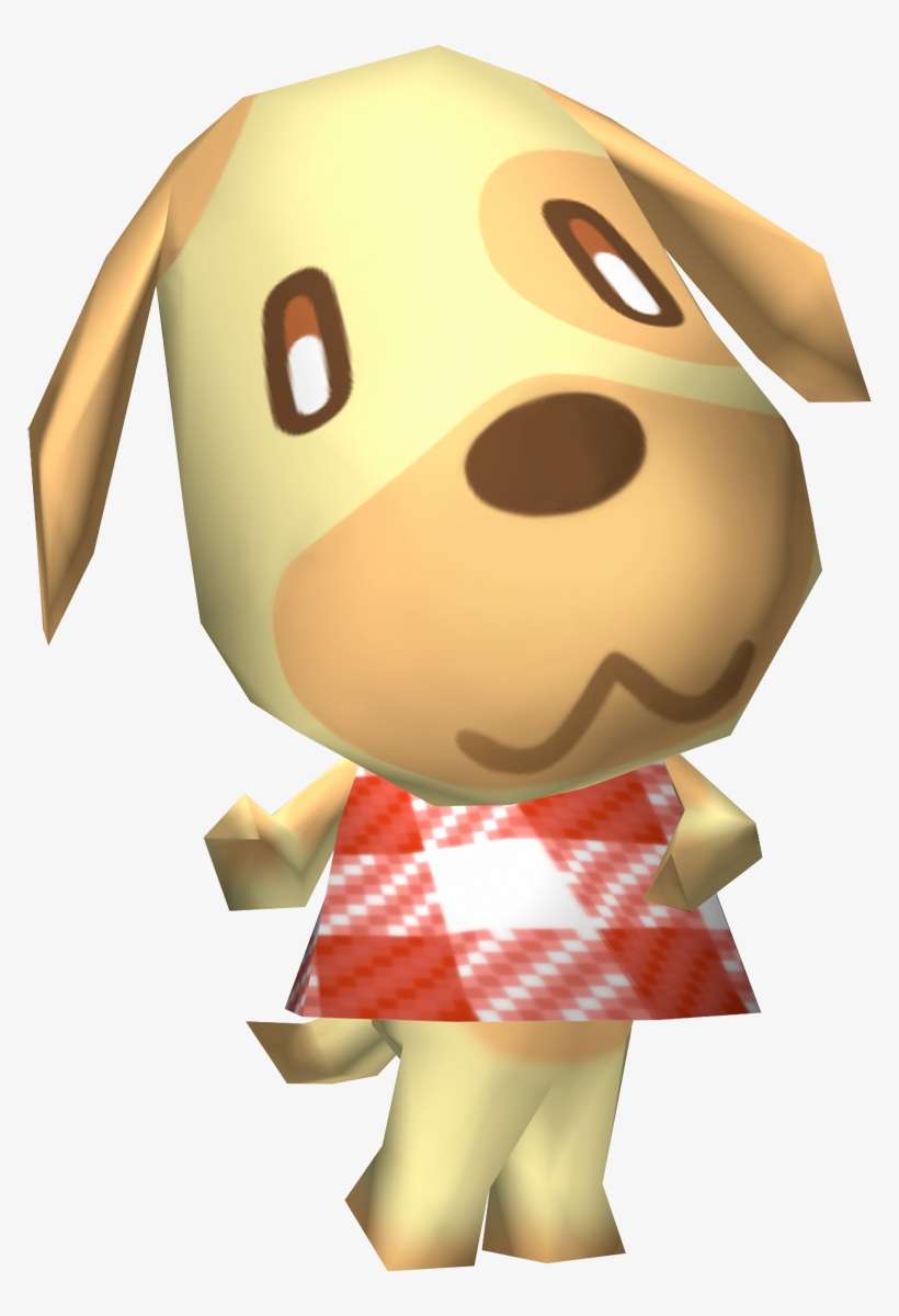 New Leaf Images Goldie Hd Wallpaper And Background - Animal Crossing Wild World Goldie, transparent png download