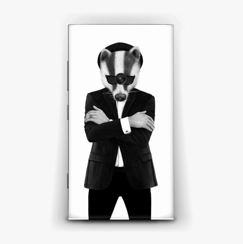 Blues Badger - Poster, transparent png download